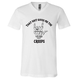 Koe Wetzel That Shit Gives Me The Creeps V-Neck T-Shirt