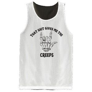 Koe Wetzel That Shit Gives Me The Creeps Mesh Reversible Basketball Jersey Tank