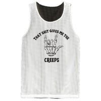 Koe Wetzel That Shit Gives Me The Creeps Mesh Reversible Basketball Jersey Tank