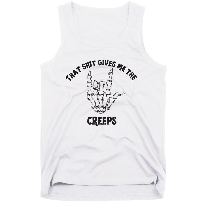 Koe Wetzel That Shit Gives Me The Creeps Tank Top