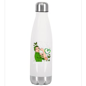 Kidney Warrior Unbreakable Gift Raise Ney Awareness Cool Gift Stainless Steel Insulated Water Bottle