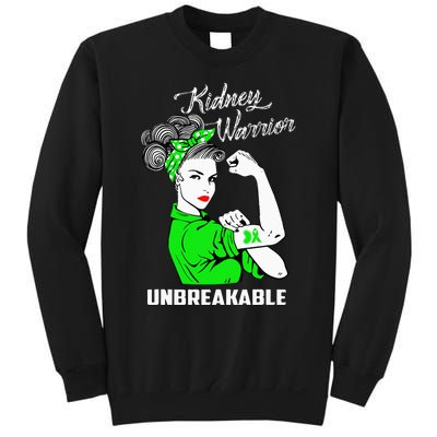 Kidney Warrior Unbreakable Kidney Awareness Gift Sweatshirt