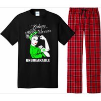 Kidney Warrior Unbreakable Kidney Awareness Gift Pajama Set