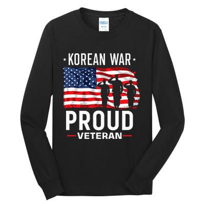 Korean War Veteran Tall Long Sleeve T-Shirt