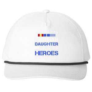 Korean War Veteran Daughter Gift For Daughter Snapback Five-Panel Rope Hat