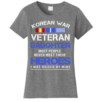 Korean War Veteran Daughter Gift For Daughter Women's T-Shirt