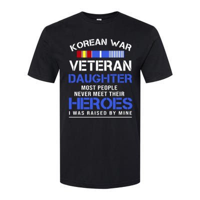 Korean War Veteran Daughter Gift For Daughter Softstyle CVC T-Shirt