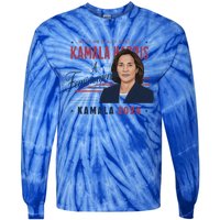 Kamala What We Really Need Is A Feminoon Democratic Cool Gift Tie-Dye Long Sleeve Shirt