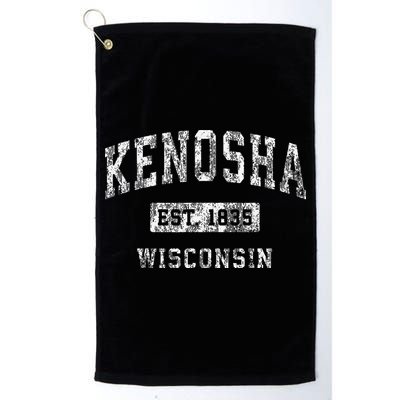 Kenosha Wisconsin Wi Vintage Established Golf Towel