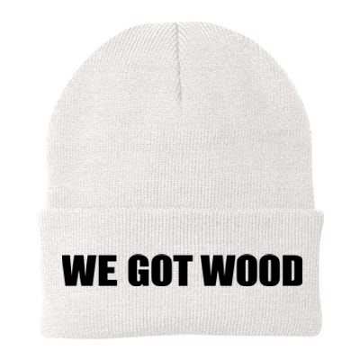 Kerry Wood We Got Wood Knit Cap Winter Beanie