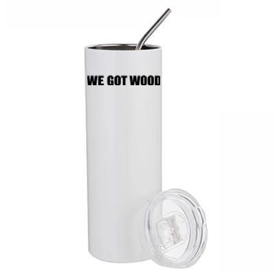 Kerry Wood We Got Wood Stainless Steel Tumbler