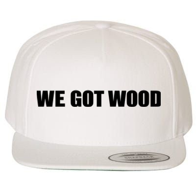 Kerry Wood We Got Wood Wool Snapback Cap