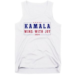 Kamala Wins With Joy Kamala Harris 2024 Premium Tank Top