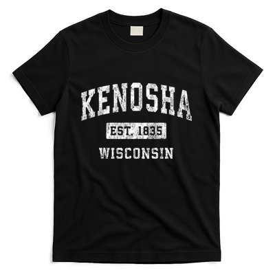 Kenosha Wisconsin Wi Vintage Established Sports T-Shirt