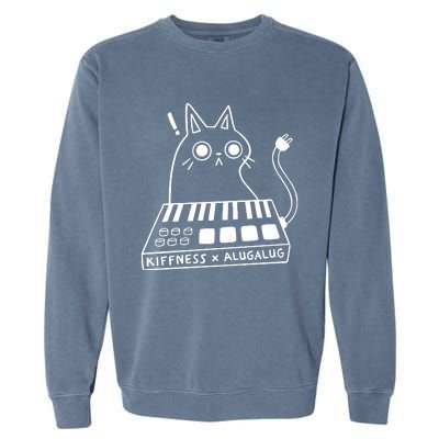 Kiffness X Alugalug Eating The Cats Garment-Dyed Sweatshirt