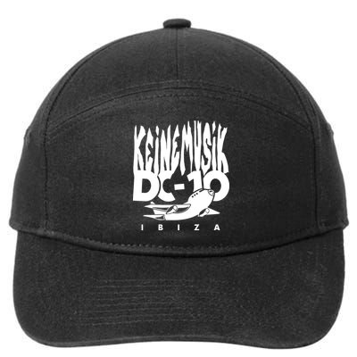 Keinemusik X Dc10 Ibiza 7-Panel Snapback Hat