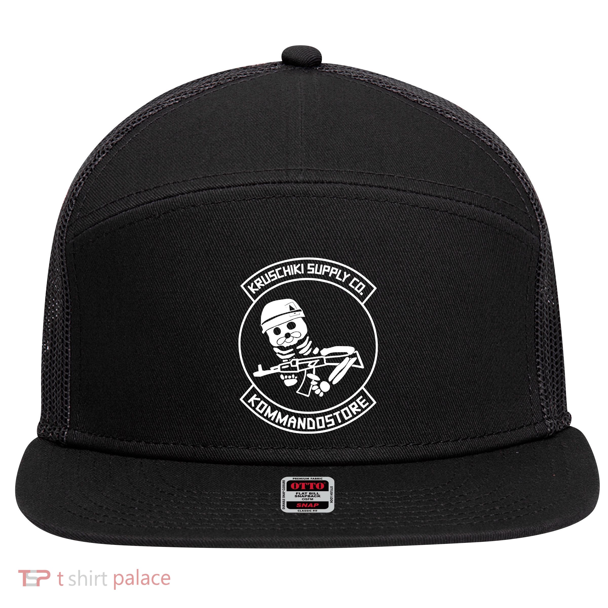 Kruschiki X Kommando Pact Of Steel Bundle 7 Panel Mesh Trucker Snapback Hat