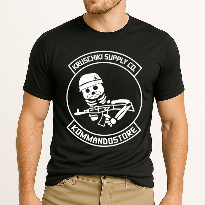 Kruschiki X Kommando Pact Of Steel Bundle Cooling Performance Crew T-Shirt