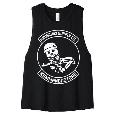 Kruschiki X Kommando Pact Of Steel Bundle Women's Racerback Cropped Tank