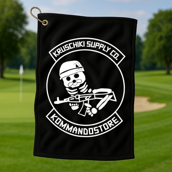 Kruschiki X Kommando Pact Of Steel Bundle Golf Towel