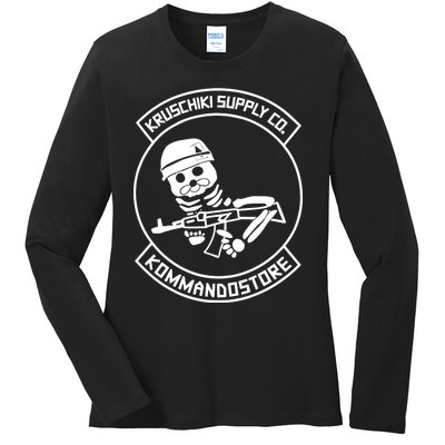 Kruschiki X Kommando Pact Of Steel Bundle Ladies Long Sleeve Shirt