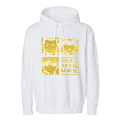 Kondo X Sougo X Toshiro L Shinsengumi Garment-Dyed Fleece Hoodie