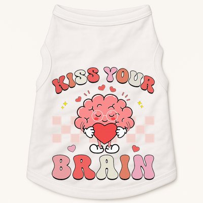 Kiss Your Brain Sped Teacher Appreciation Doggie Tank