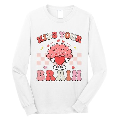 Kiss Your Brain Sped Teacher Appreciation Long Sleeve Shirt