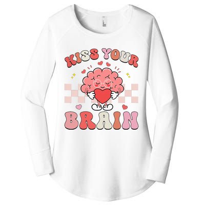 Kiss Your Brain Sped Teacher Appreciation Women's Perfect Tri Tunic Long Sleeve Shirt