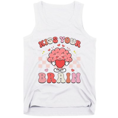 Kiss Your Brain Sped Teacher Appreciation Tank Top