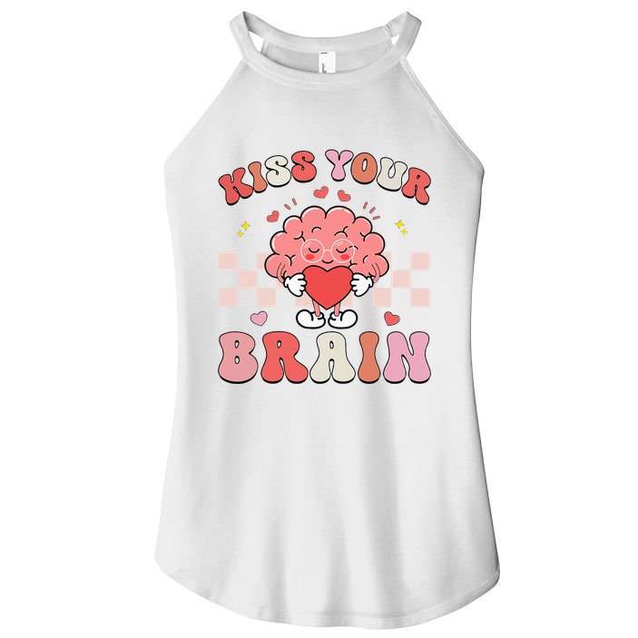 Kiss Your Brain Sped Teacher Appreciation Women's Perfect Tri Rocker Tank