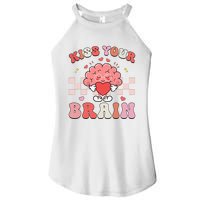 Kiss Your Brain Sped Teacher Appreciation Women’s Perfect Tri Rocker Tank