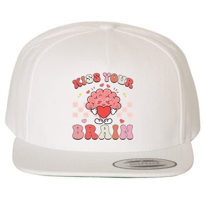 Kiss Your Brain Sped Teacher Appreciation Wool Snapback Cap