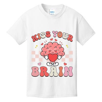 Kiss Your Brain Sped Teacher Appreciation Kids T-Shirt