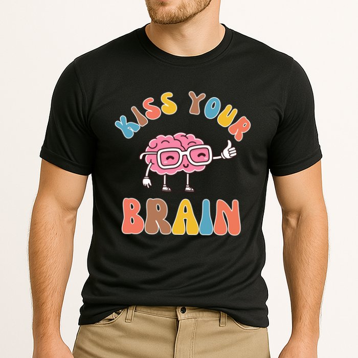 Kiss Your Brain Cooling Performance Crew T-Shirt
