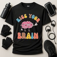 Kiss Your Brain Cooling Performance Crew T-Shirt