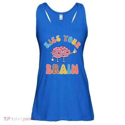 Kiss Your Brain Ladies Essential Flowy Tank