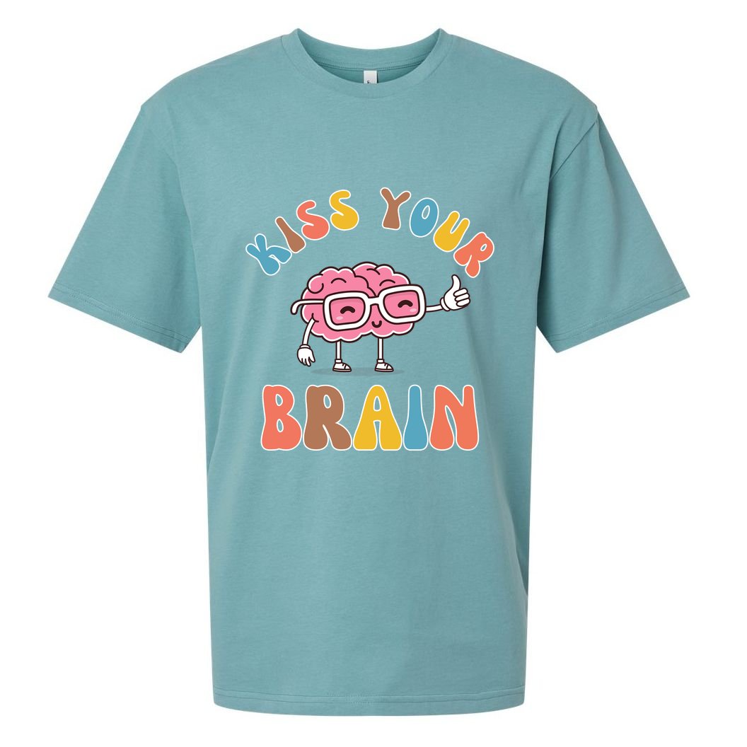 Kiss Your Brain Sueded Cloud Jersey T-Shirt