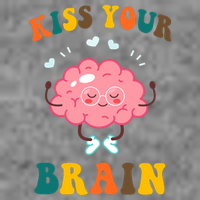 Kiss Your Brain Cute Funny Doggie Tank