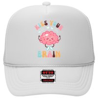 Kiss Your Brain Mental Health Brain Trucker Hat