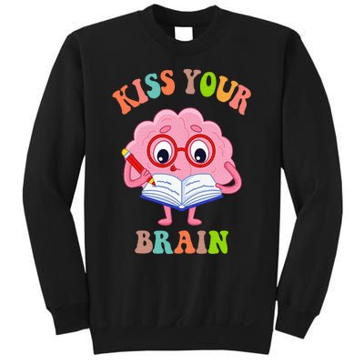 Kissing Your Brain Teaching Squad Sweatshirt