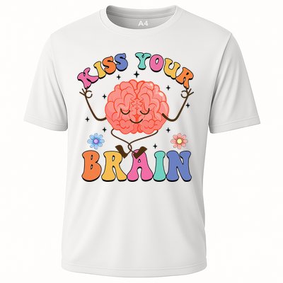 Kiss Your Brain Cute Teacher Appreciation Back To School Performance Shirt