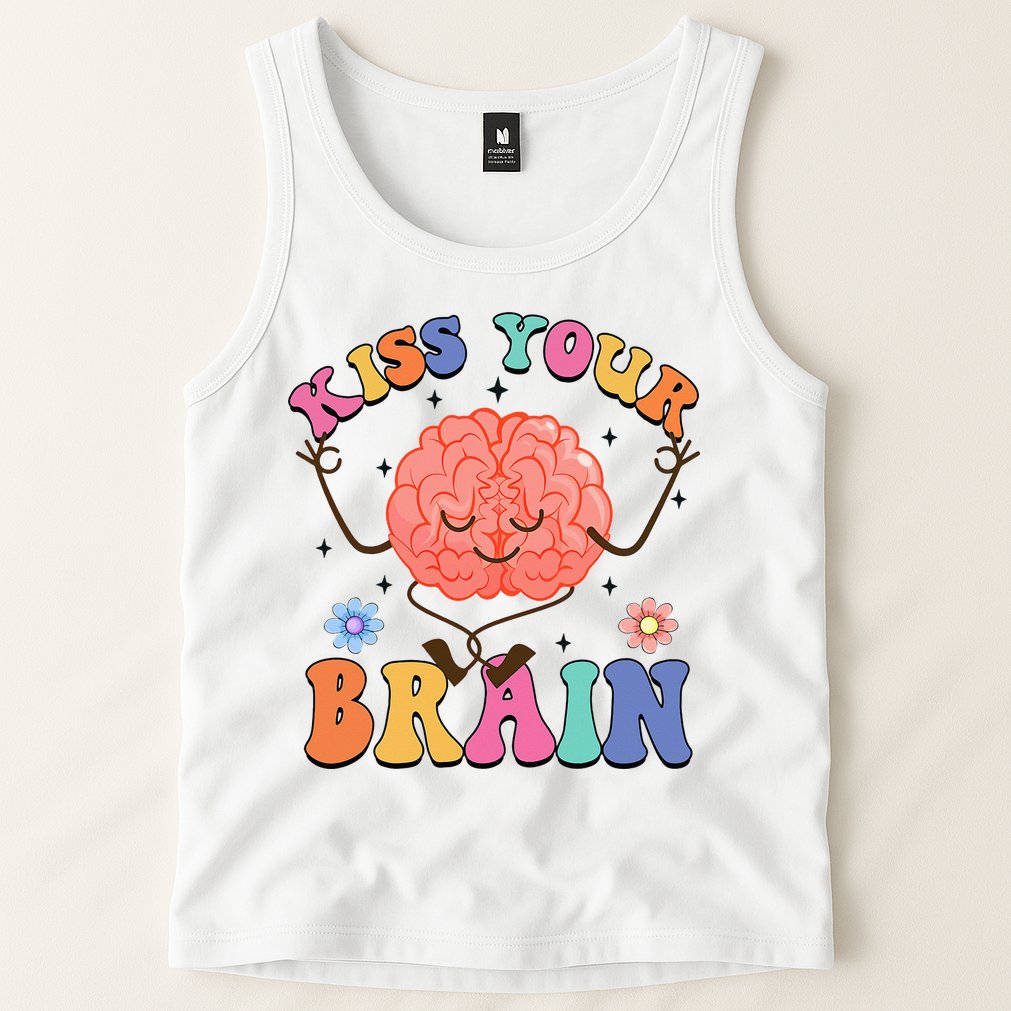 Kiss Your Brain Cute Teacher Appreciation Back To School Tank Top