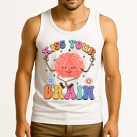 Kiss Your Brain Cute Teacher Appreciation Back To School Tank Top