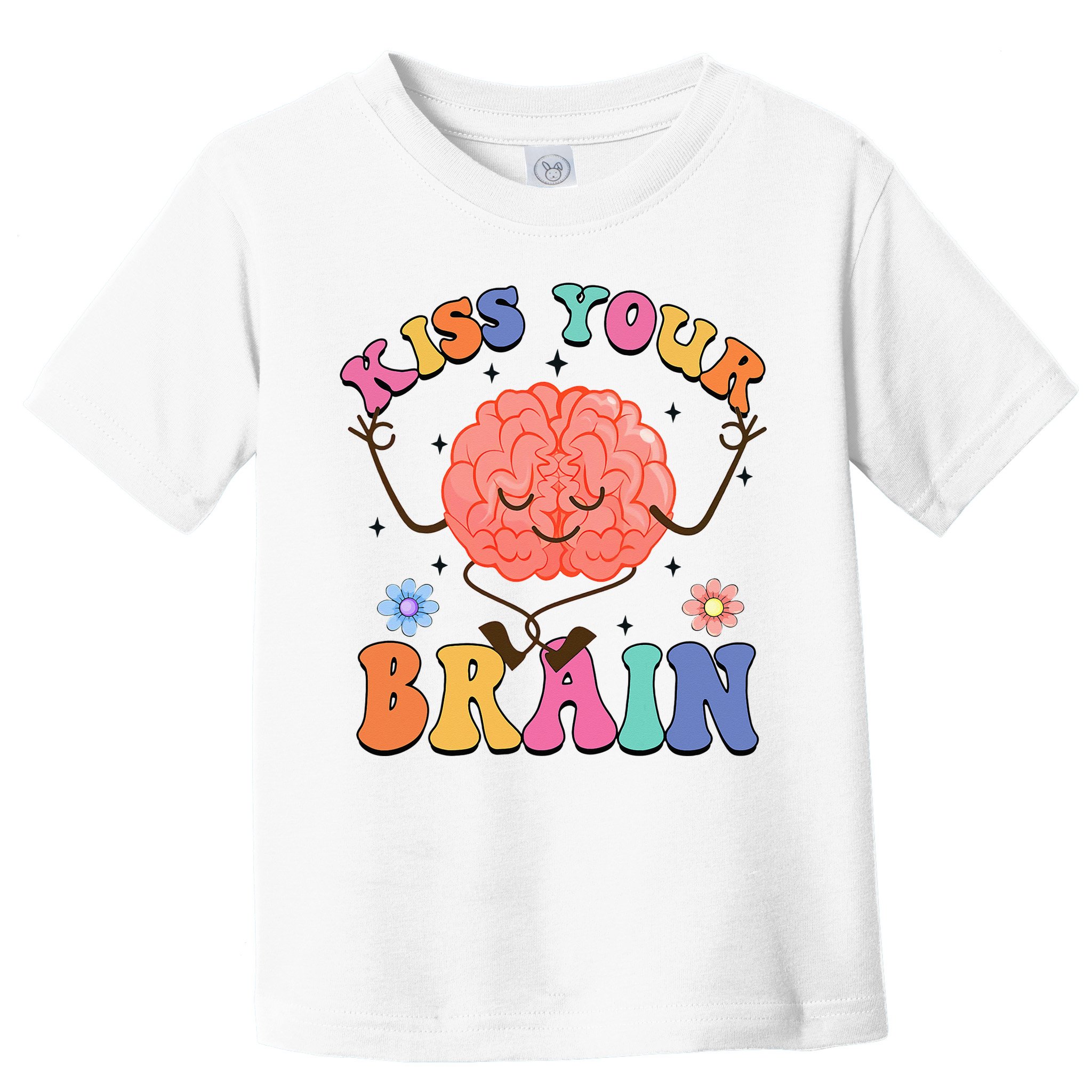 Kiss Your Brain Cute Teacher Appreciation Back To School Toddler T-Shirt