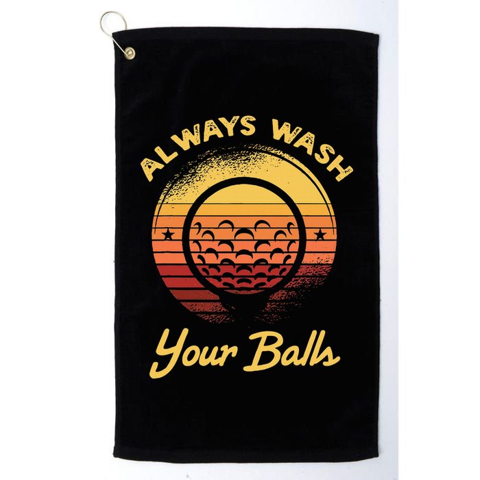 Keep Your Balls Clean Funny Golfer Sayings Golf Towel