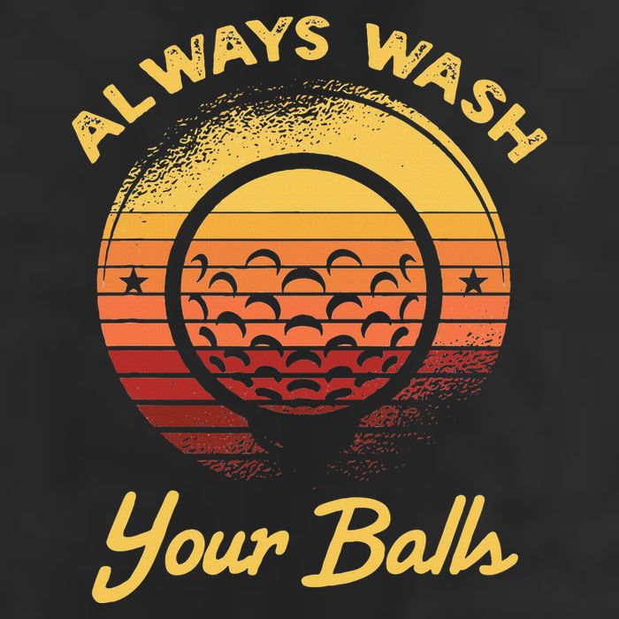 Keep Your Balls Clean Funny Golfer Sayings Golf Towel