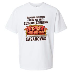 Keep Your Couch Safe From All The Cushion Crushing Casanovas Sueded Cloud Jersey T-Shirt