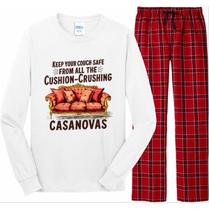 Keep Your Couch Safe From All The Cushion Crushing Casanovas Long Sleeve Pajama Set