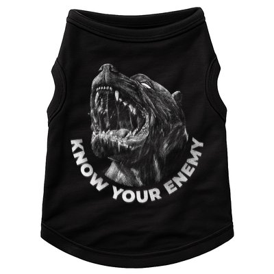 Know Your Enemy Realistic Pitbull Dog Doggie Tank